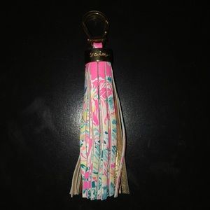 Lilly Pulitzer Tassel Keychain
